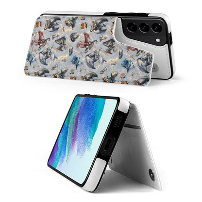 Awesome Designs - Samsung  S21 Ultra, Phone Case / Flip Cover Wallet