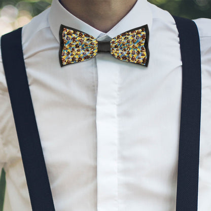 Bigfoot, Sasquatch, Bananas, Polyester BowTie