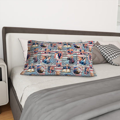 2 Sided Trump Plush Throw Pillow Covers - 20 MAGA Designs