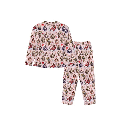 Bigfoot / Sasquatch Themed Women’s Long Sleeved Pajama Set