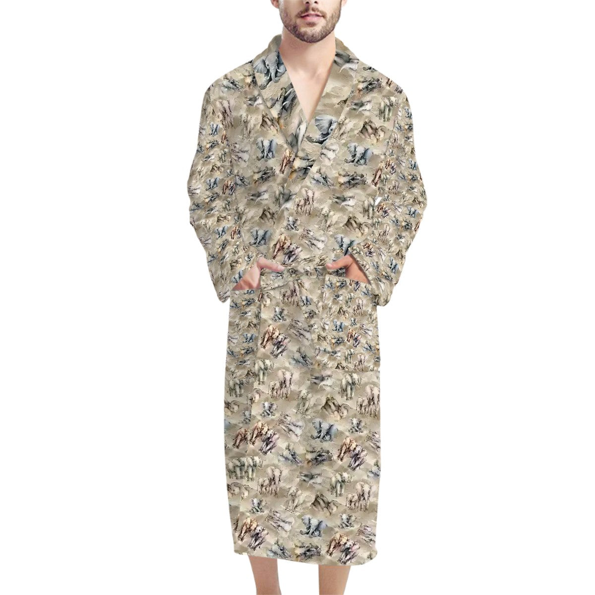 10 Animal Designs,  Polyester Bath Robe