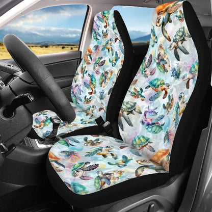 10 Animal Designs, Pets Themed Car seat covers, Full Set of 3