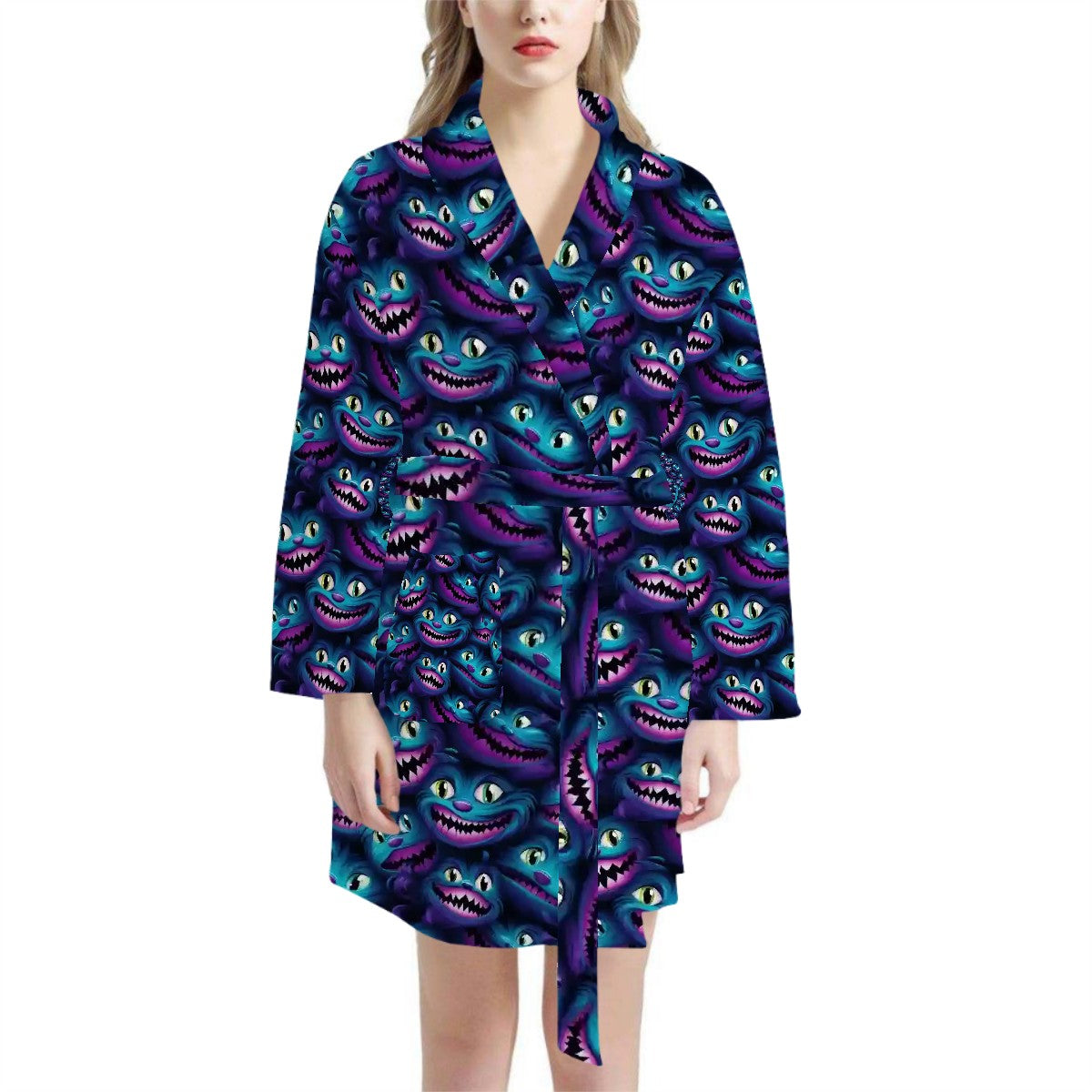 Cheshire Cat Women’s Bath Robe 33.5” Long