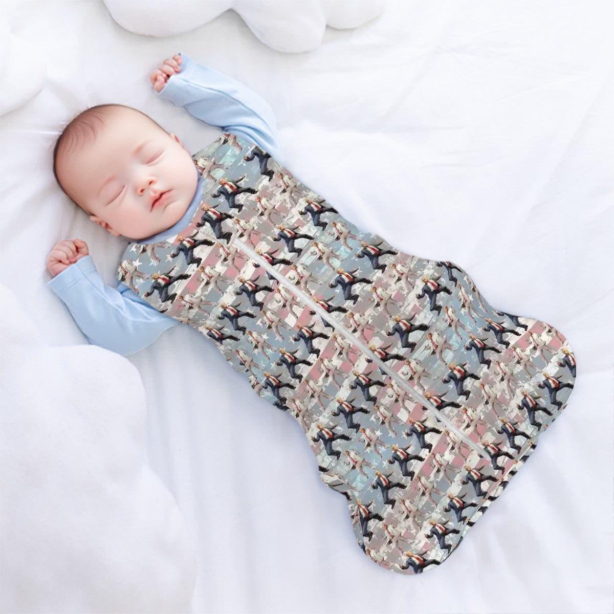 Sleeveless Baby Sleep Sack- Donald Trump / MAGA Themed 20 DESIGNS, baby sleeping bag, baby sleeping bag, baby blanket