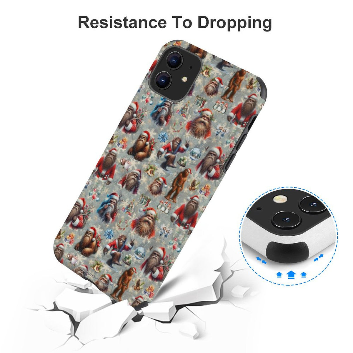 20 Bigfoot / Sasquatch Designs, Microfiber iPhone 11 Cases