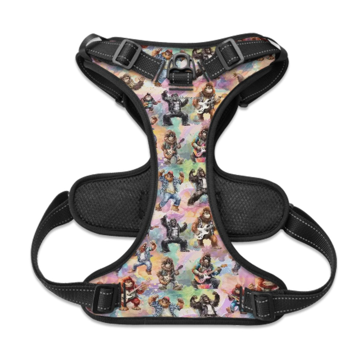 Bigfoot, Sasquatch Themed, Oxford Fabric Dog Harness