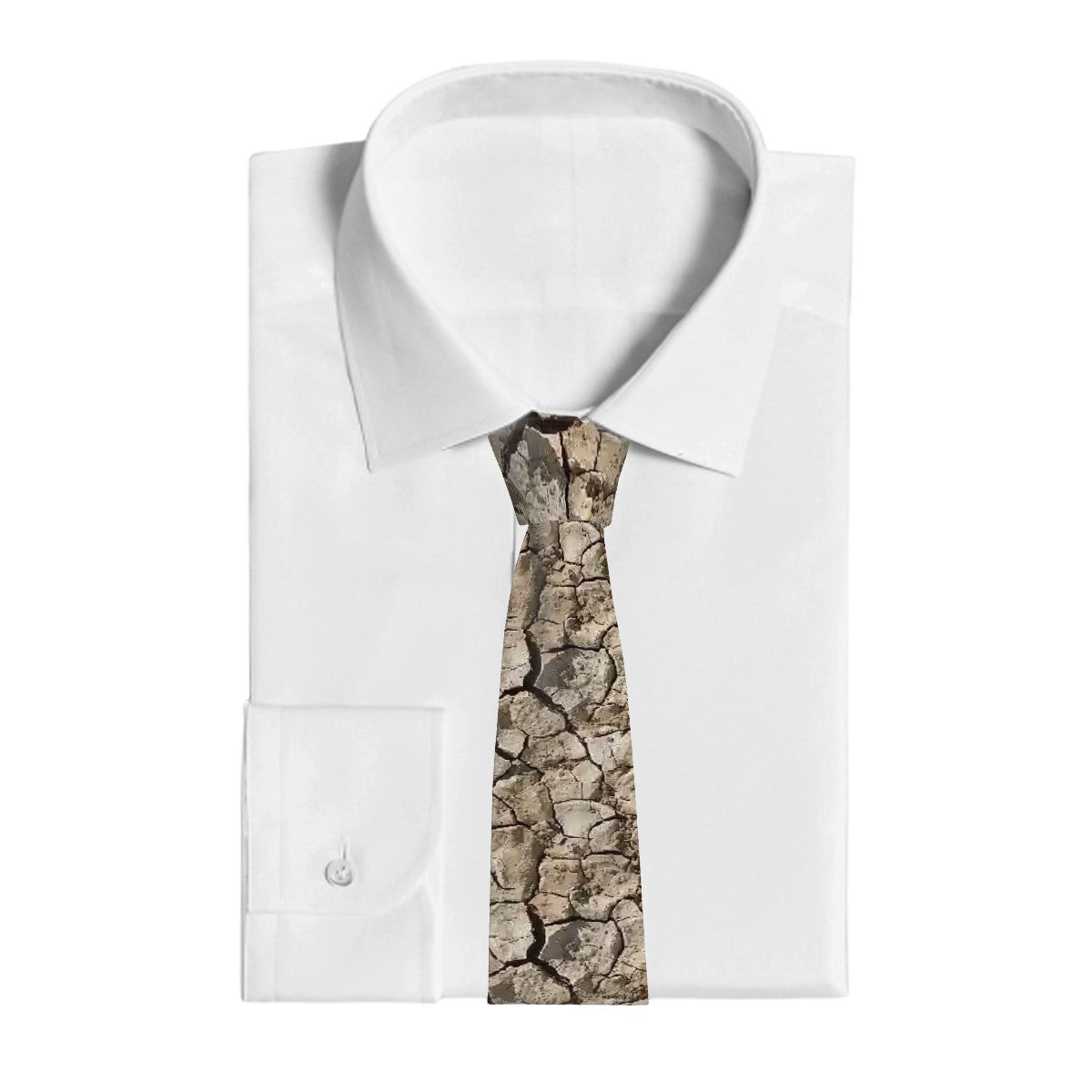 Yoga Bigfoot, Sasquatch, Silky Polyester Dapper Neck Tie
