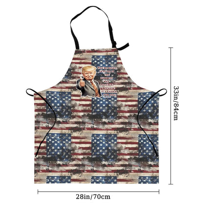 Donald Trump, "Let's do it the dumbest way possible" - Waterproof Apron with Pockets