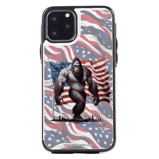 iPhone 11 Pro Bigfoot, Sasquatch Cell Phone Flip Wallet Case