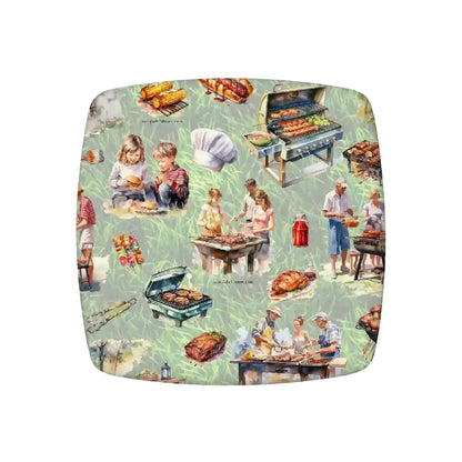 Mythical/Awesome Designs Themed Square Chair Seat Covers