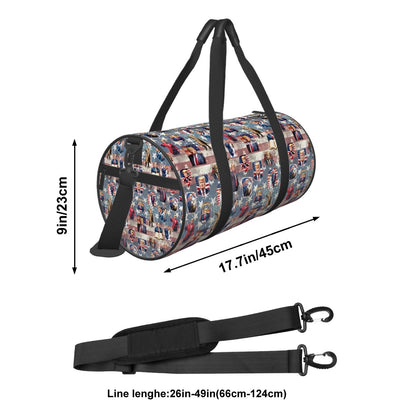Trump Themed Duffle Bags, Large Capacity Sports Bag, Travel Bag