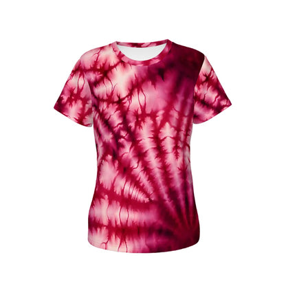 Beautiful, Tie-Dye Women’s Short Sleeve T-Shirts - Many Designs