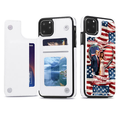 Don & Melania Trump Iphone 11 Pro Max Cell / Mobile phone wallet case