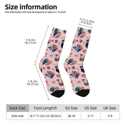 20 Trump Designs, Polyester Crew Socks