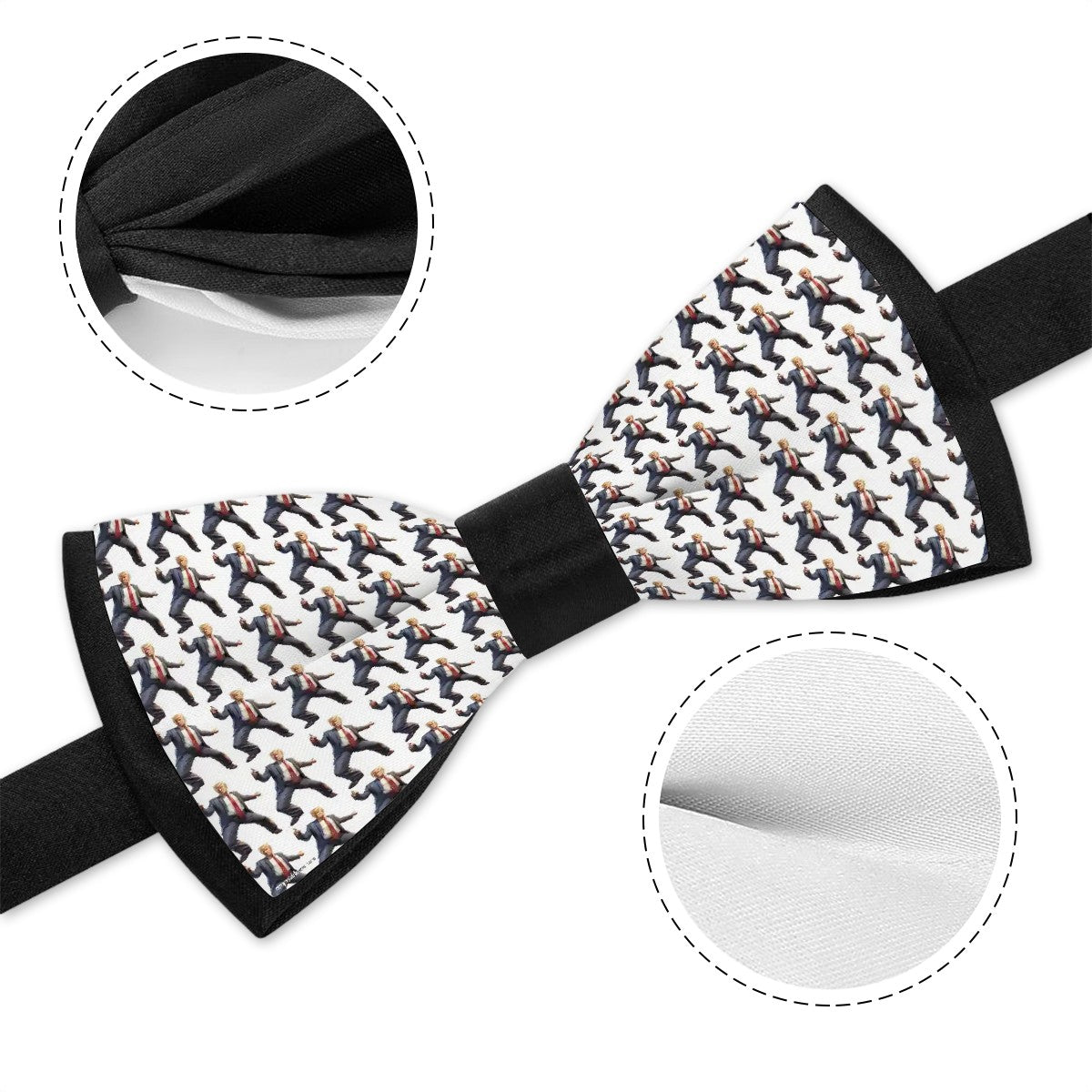 Donald Trump Dancing, Polyester BowTie