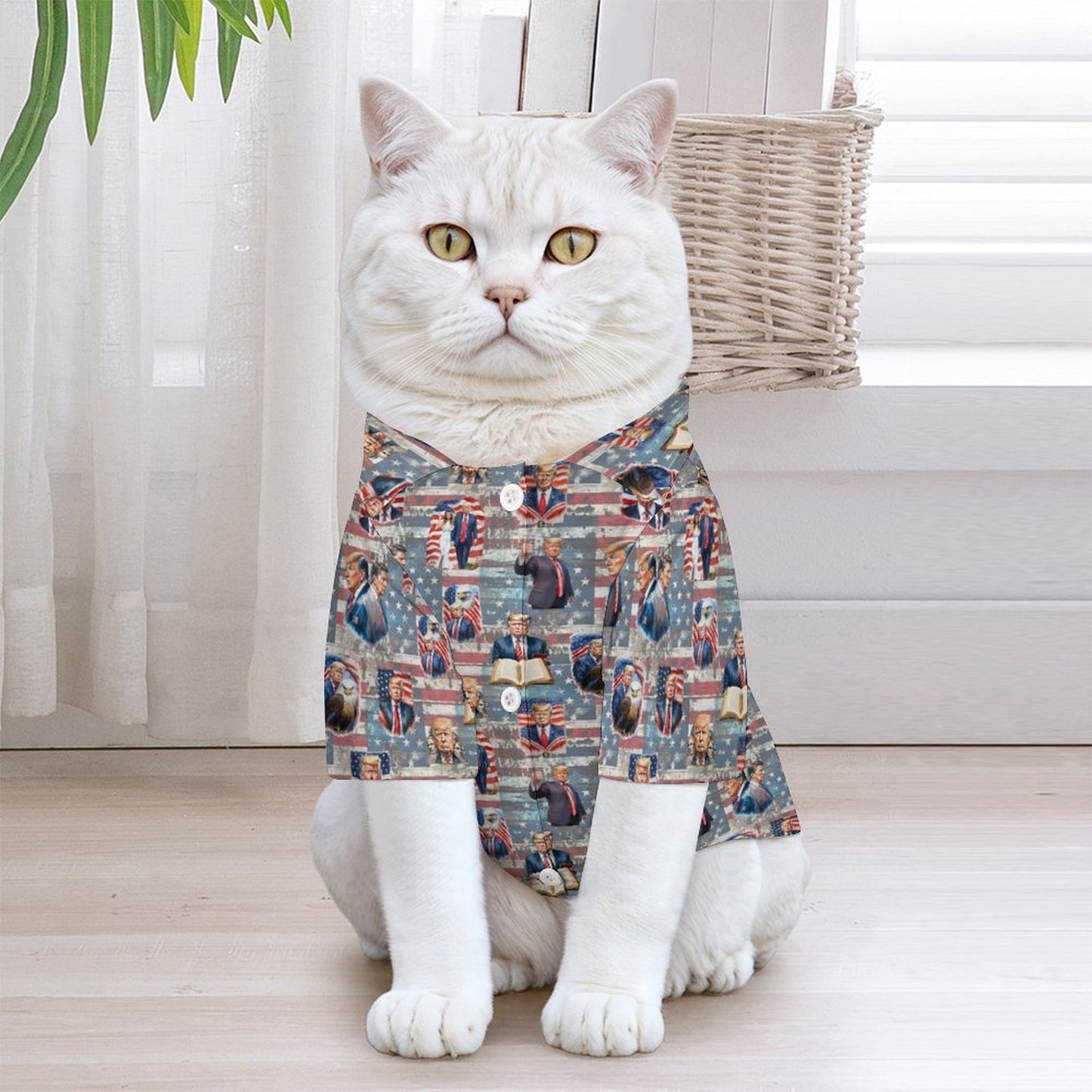 Pet Shirt, dog shirt, cat shirt - Donald Trump, MAGA Designs