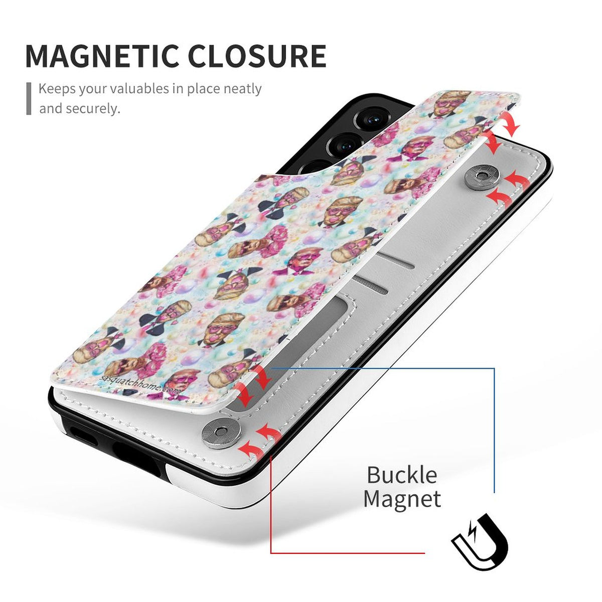 Samsung  S21 Ultra, Phone Case / Flip Cover Wallet - Donald Trump Designs