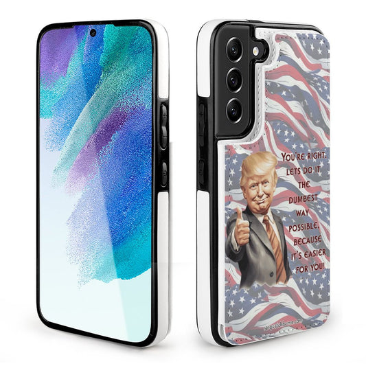 Donald Trump, "You're Right...", Samsung S22 Cell Phone Case / Folding Wallet