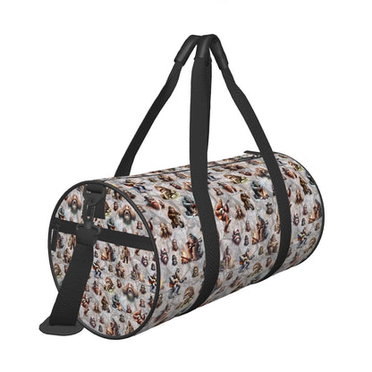 Sasquatch Themed Duffle Bags, Large Capacity Sports Bag, Travel Bag