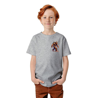 Bigfoot Sasquatch Designs, Kid’s Double Sided Gildan 5000B T Shirt