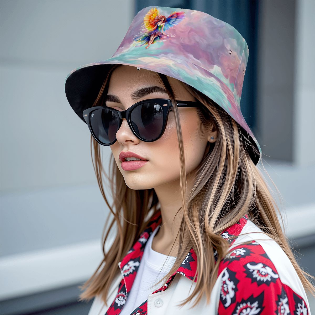 Rainbow Fairy, Adult Bucket Hat