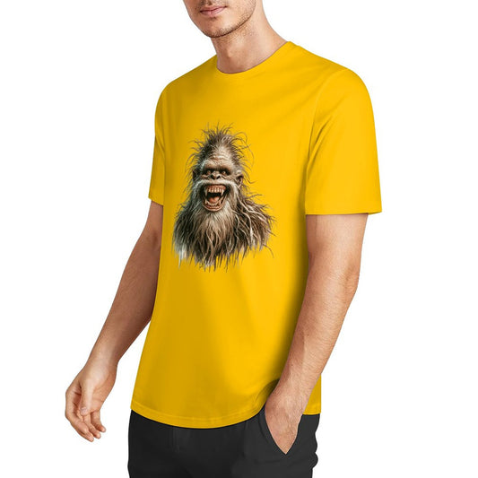 Bigfoot - Sasquatch Silly Short Sleeve Cotton T-Shirt