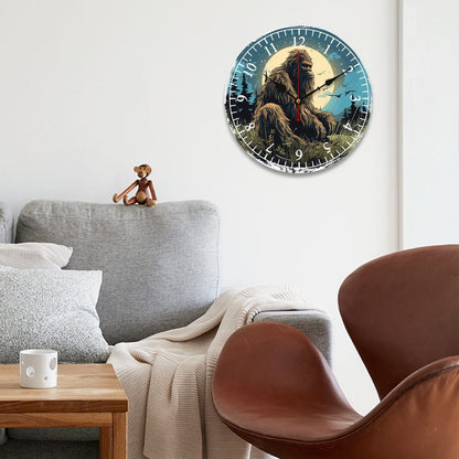 Sasquatch Wooden Wall Clock- Made in USA