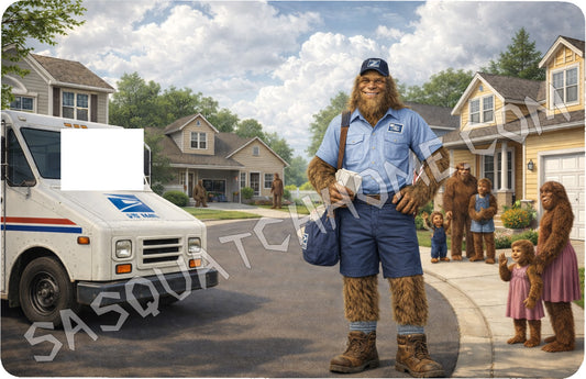 Durable Bigfoot 40 Vinyl Credit Debit Card Skin Cover - School Teacher