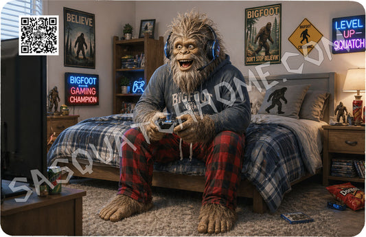 Durable Bigfoot 58 Vinyl Credit Debit Card Skin Cover - Gamer Bigfoot