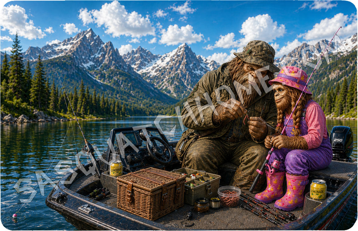 Durable Bigfoot 77 Vinyl Credit Debit Card Skin Cover - Dad
