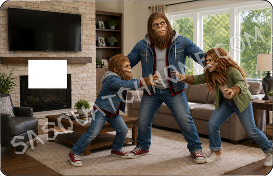 Durable Bigfoot 78 Vinyl Credit Debit Card Skin Cover - Dad