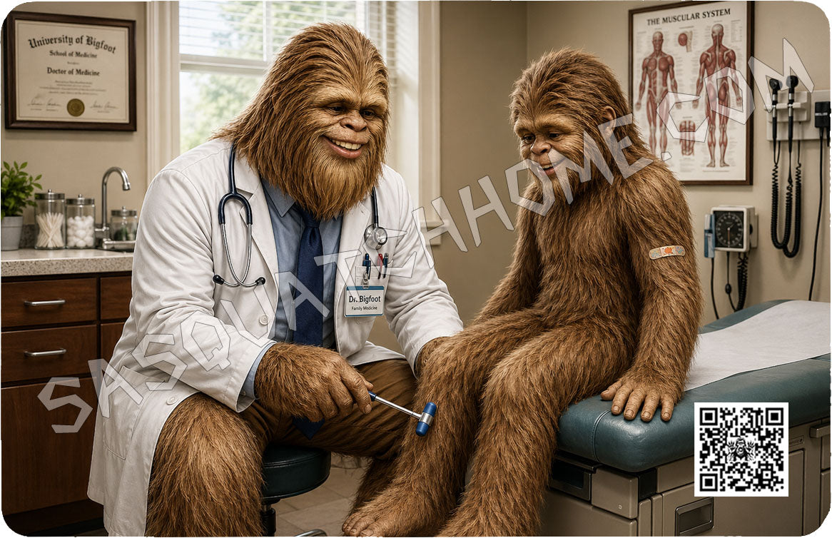 Durable Bigfoot 80 Vinyl Credit Debit Card Skin Cover - Medical