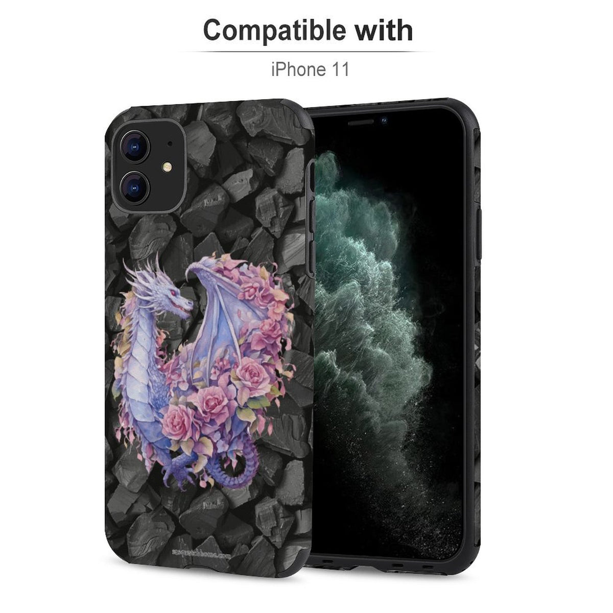 Purple Dragon, Microfiber iPhone 11 Cases