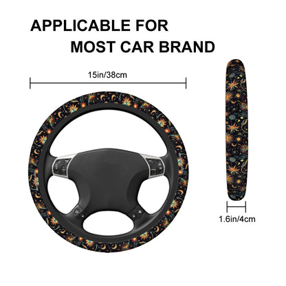 Astrology, Rugged Auto Steering Wheel Cover - 15"