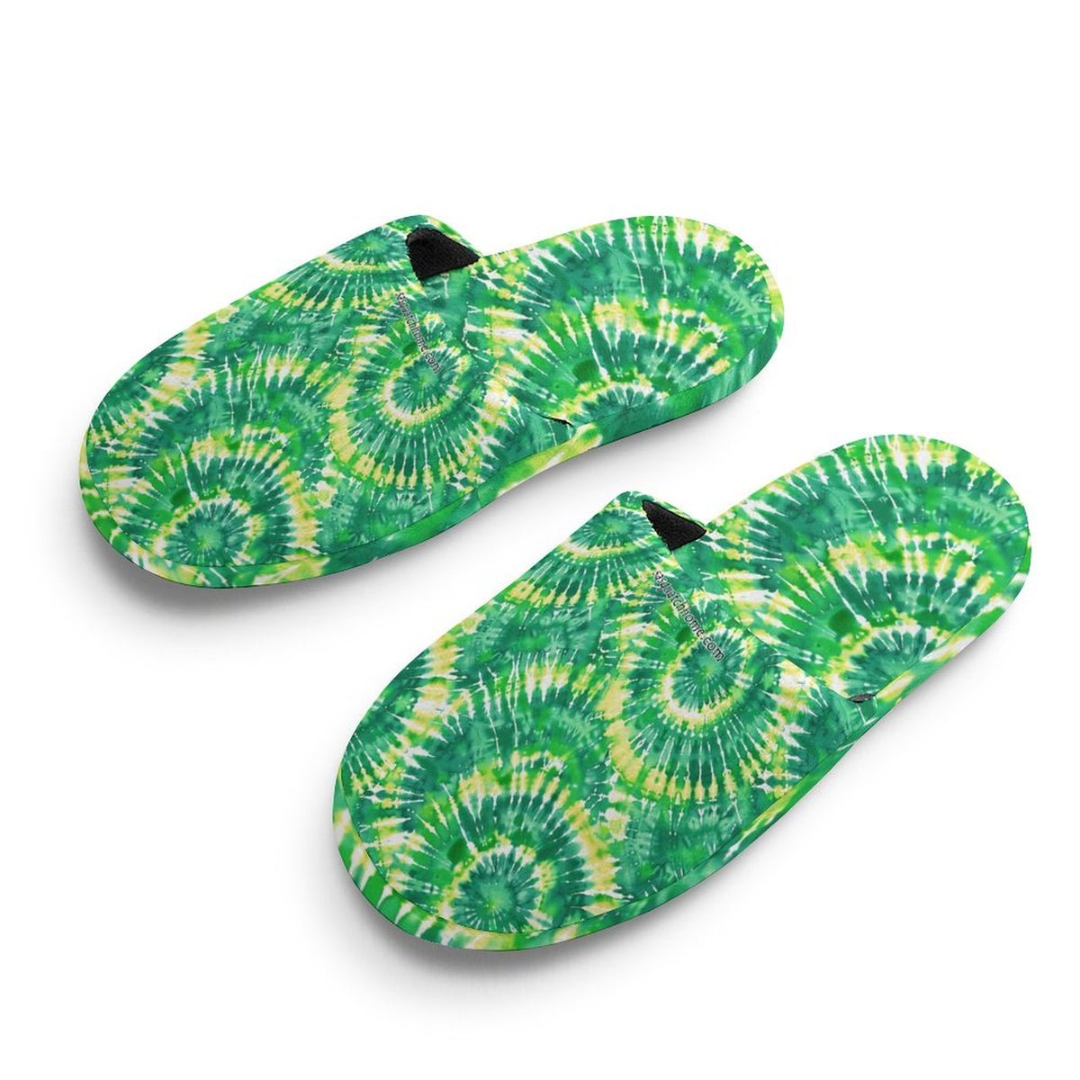 19 Tie Dye Designs, Children's Cotton Flannel Slippers