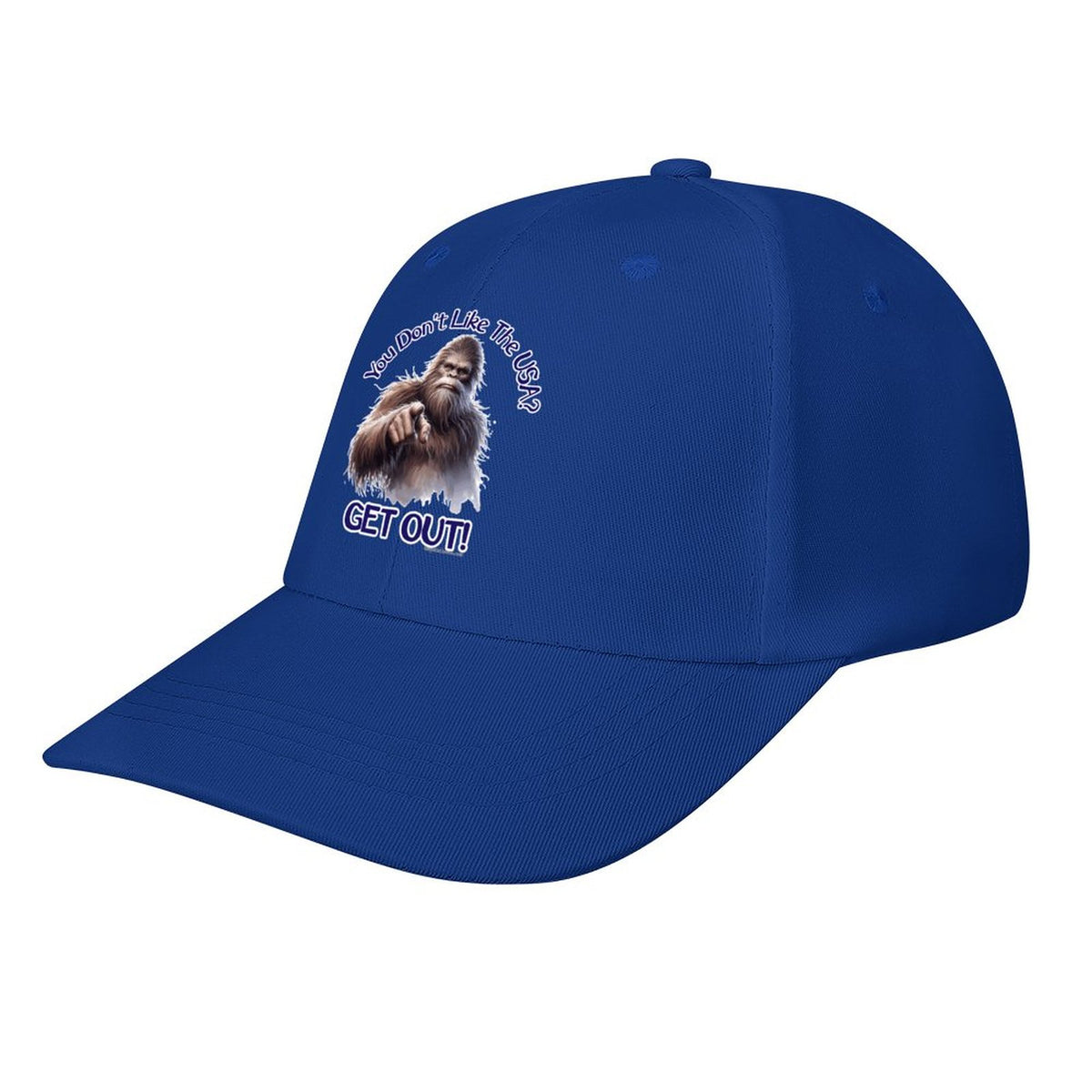 Bigfoot, Sasquatch “You don't like the USA..", Baseball Cap – 8 Colors