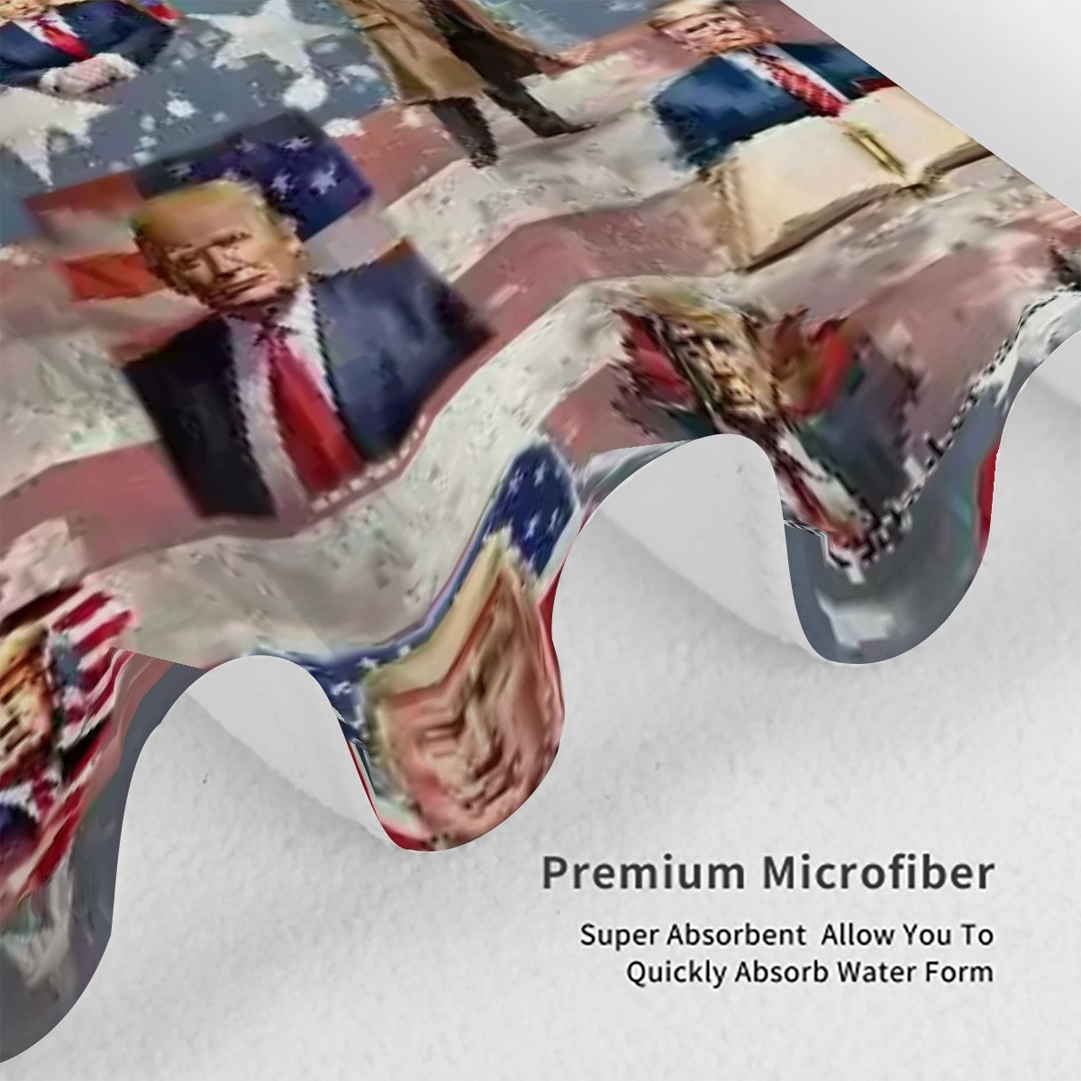 20 Donald Trump Designs, 32" x 52" Microfiber Absorbent Bath Towels