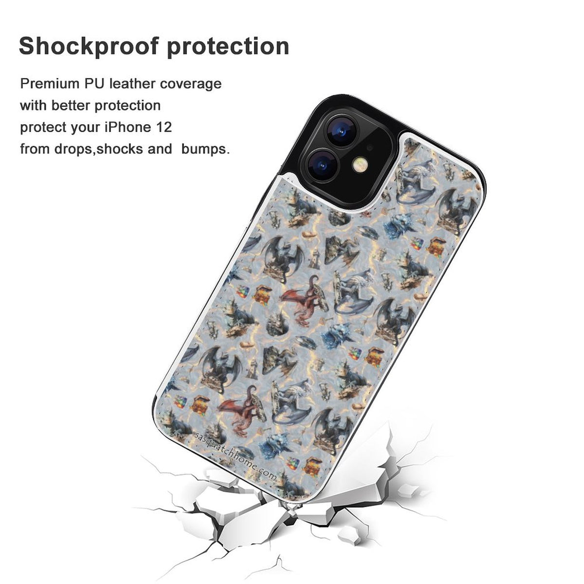 iPhone 12 Series Cell / Mobile phone Flip wallet case - 20 Misc Beautiful Designs