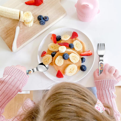 12 Galaxy Space Designs, Kids Cutlery Set Straight Handle