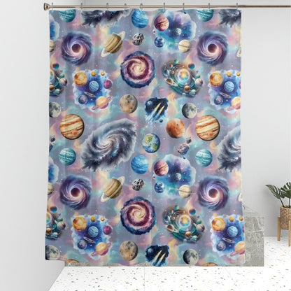 20 Misc Designs, Polyester Shower Curtain in 4 sizes