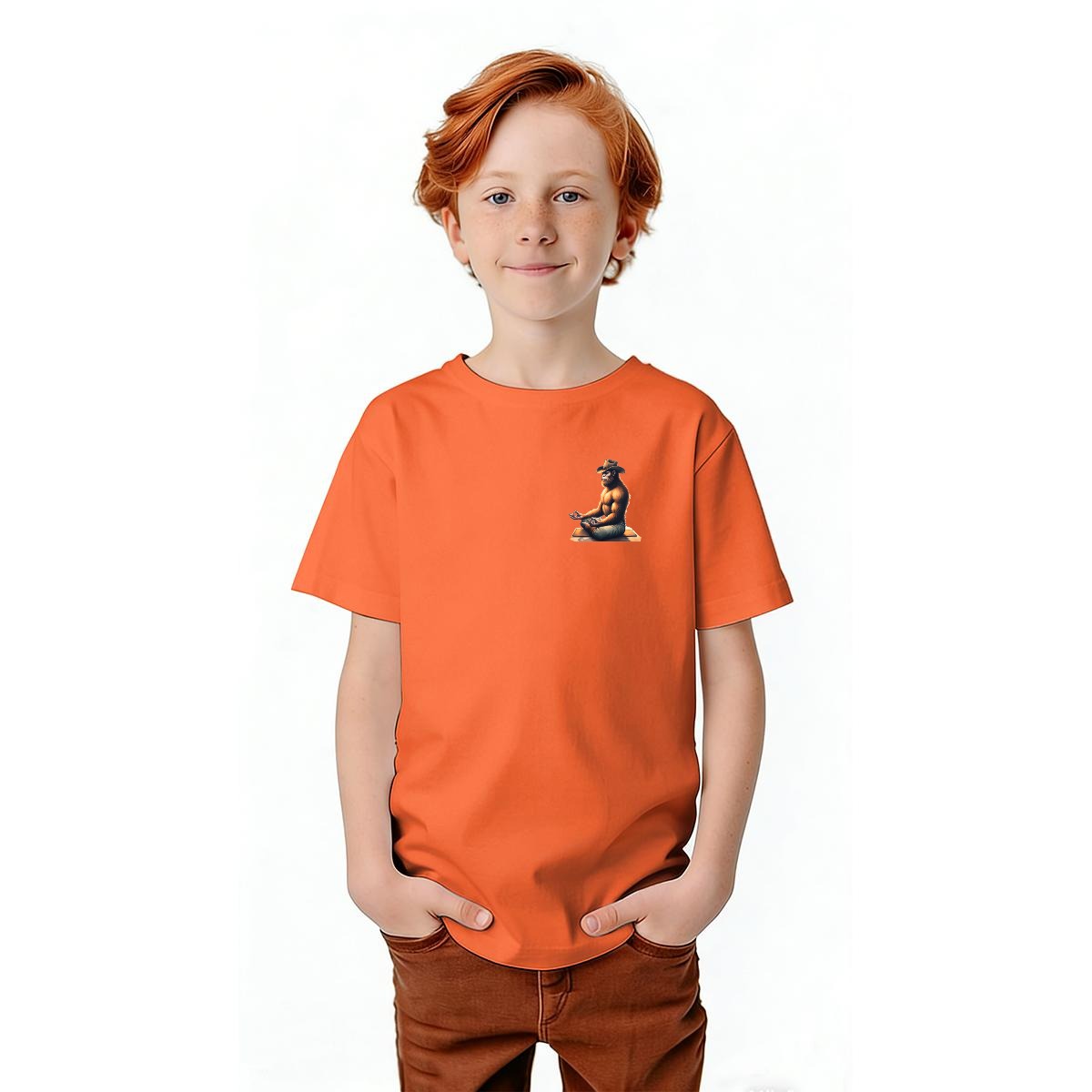 Bigfoot Sasquatch Designs, Kid’s Double Sided Gildan 5000B T Shirt