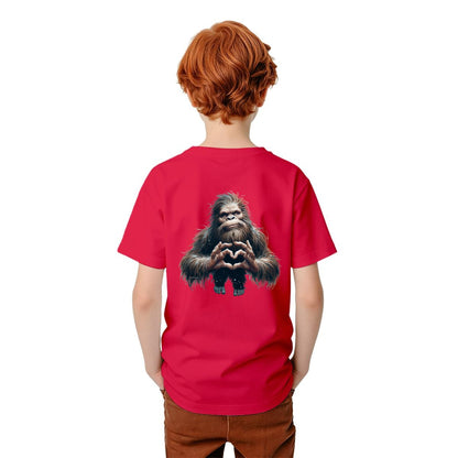 Bigfoot Sasquatch Designs, Kid’s Double Sided Gildan 5000B T Shirt