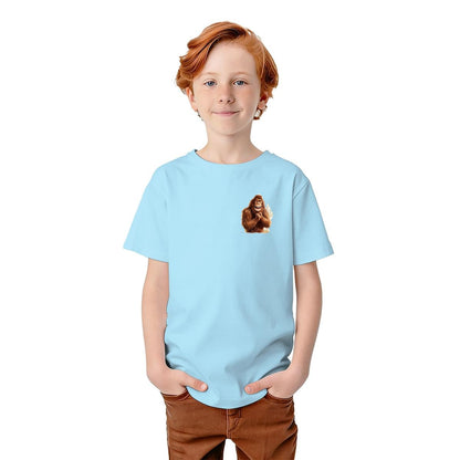 Bigfoot Sasquatch Designs, Kid’s Double Sided Gildan 5000B T Shirt