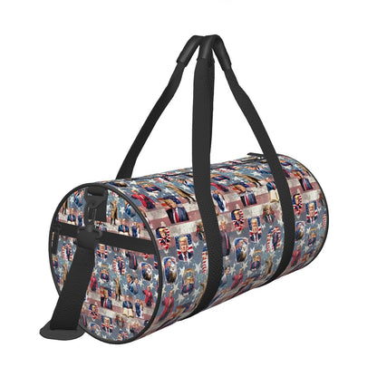 Trump Themed Duffle Bags, Large Capacity Sports Bag, Travel Bag