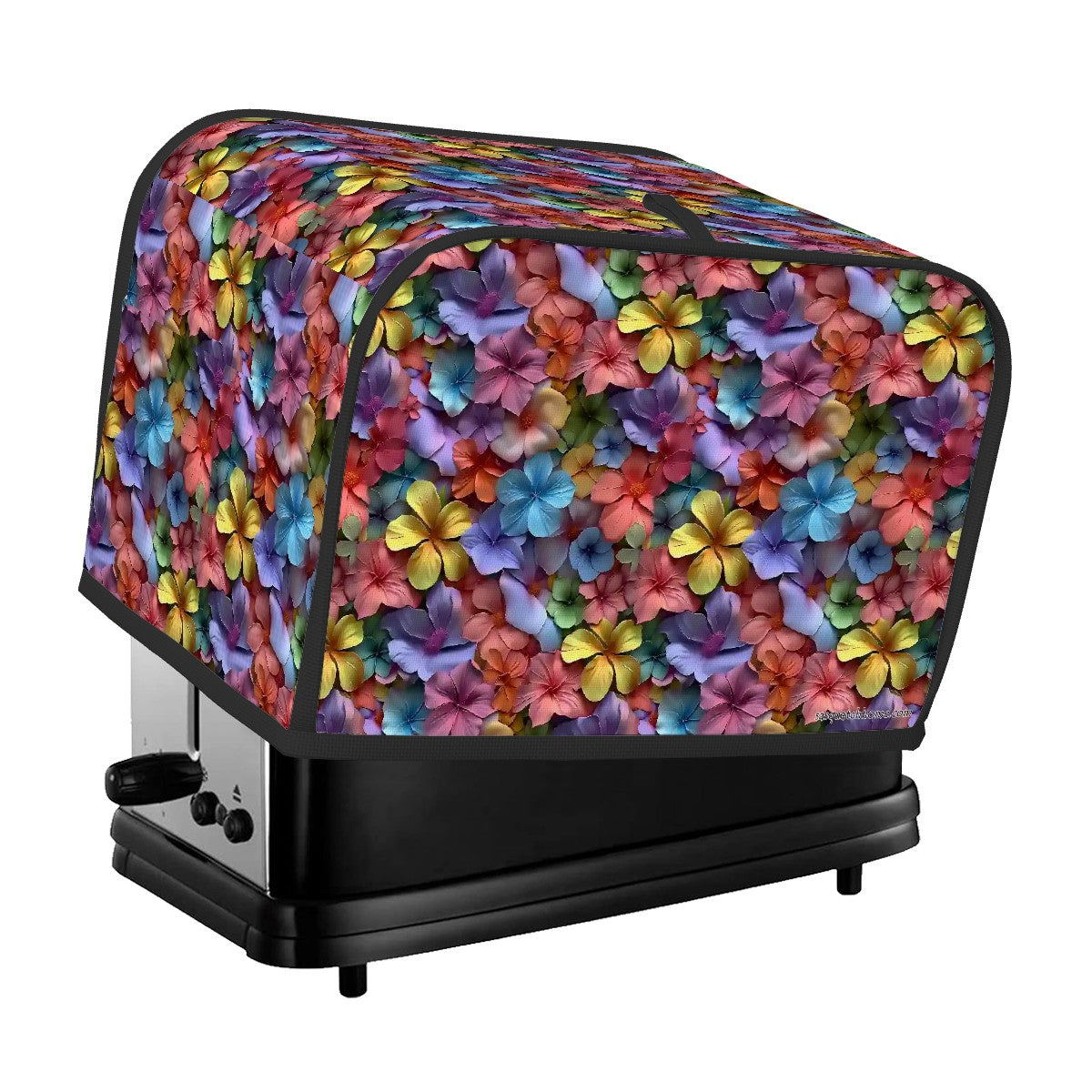 10 Flower Designs, 2 Slice Toaster Cover