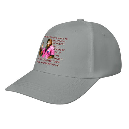Bigfoot, Sasquatch “Here's to you..", Baseball Cap – 8 Colors