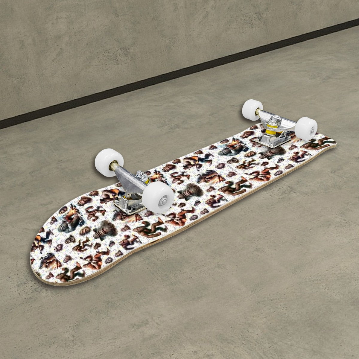 20 Sasquatch Designs, High Density 7 Layer Skateboard, Made In USA
