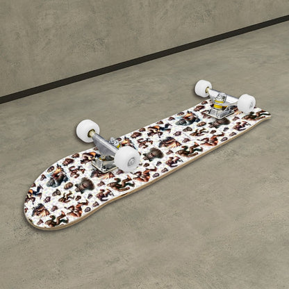 20 Sasquatch Designs, High Density 7 Layer Skateboard, Made In USA