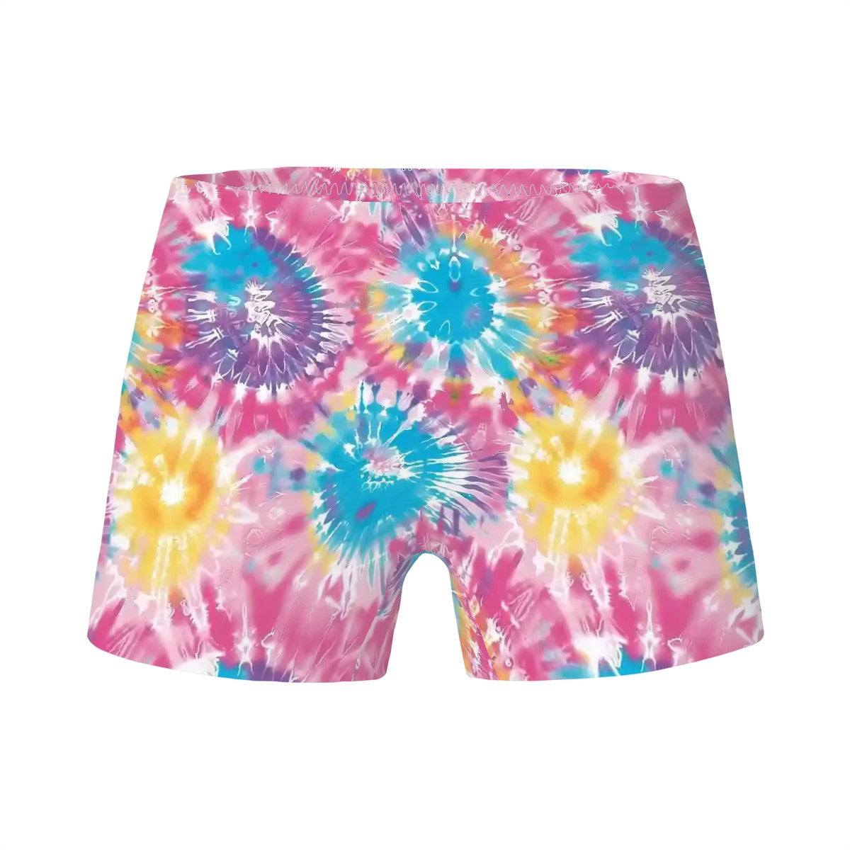 Girls Boxer Briefs Underwear Tie Dye
