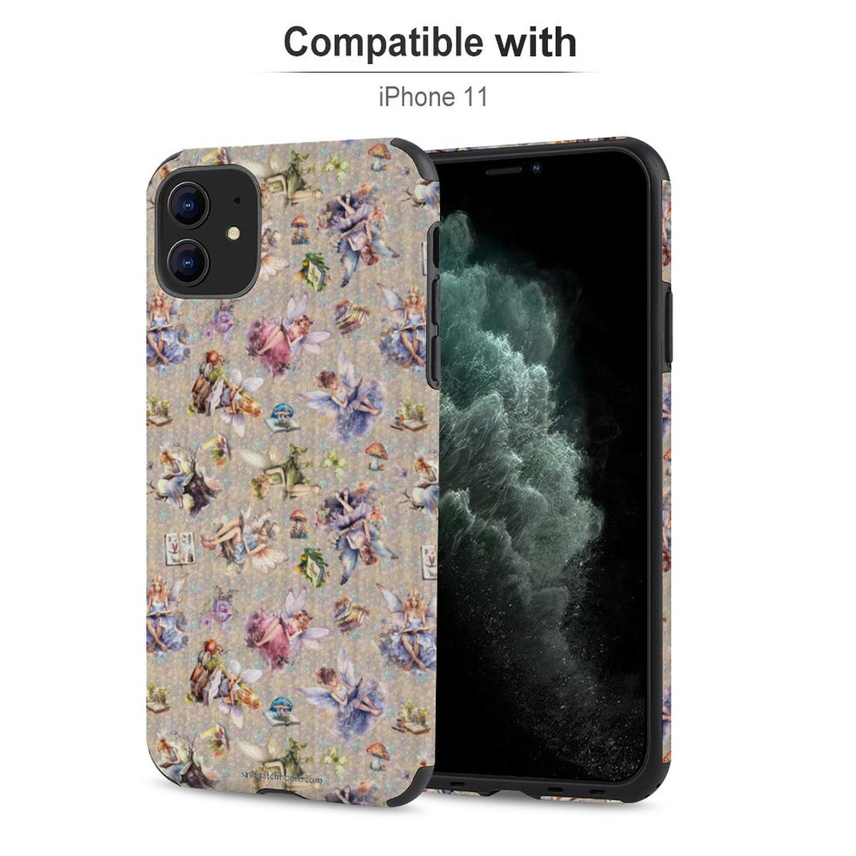 6 Fairy Designs, Microfiber iPhone 11 Cases